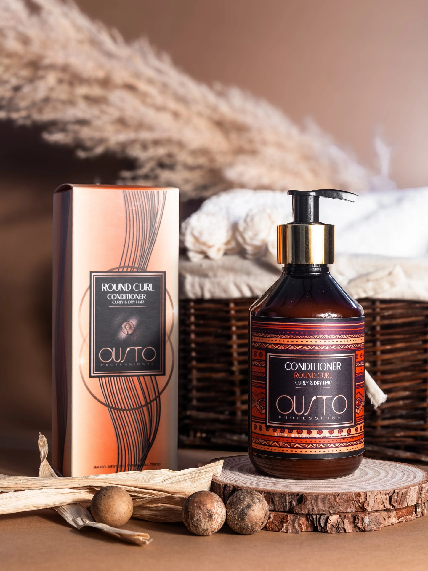 Acondicionador Round Curl. Cabello rizado 250ml.