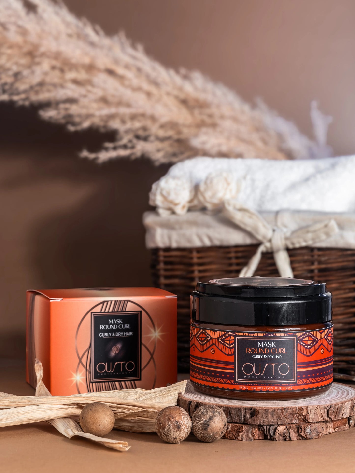 Mascarilla Round Curl. Pelo rizado 250ml.