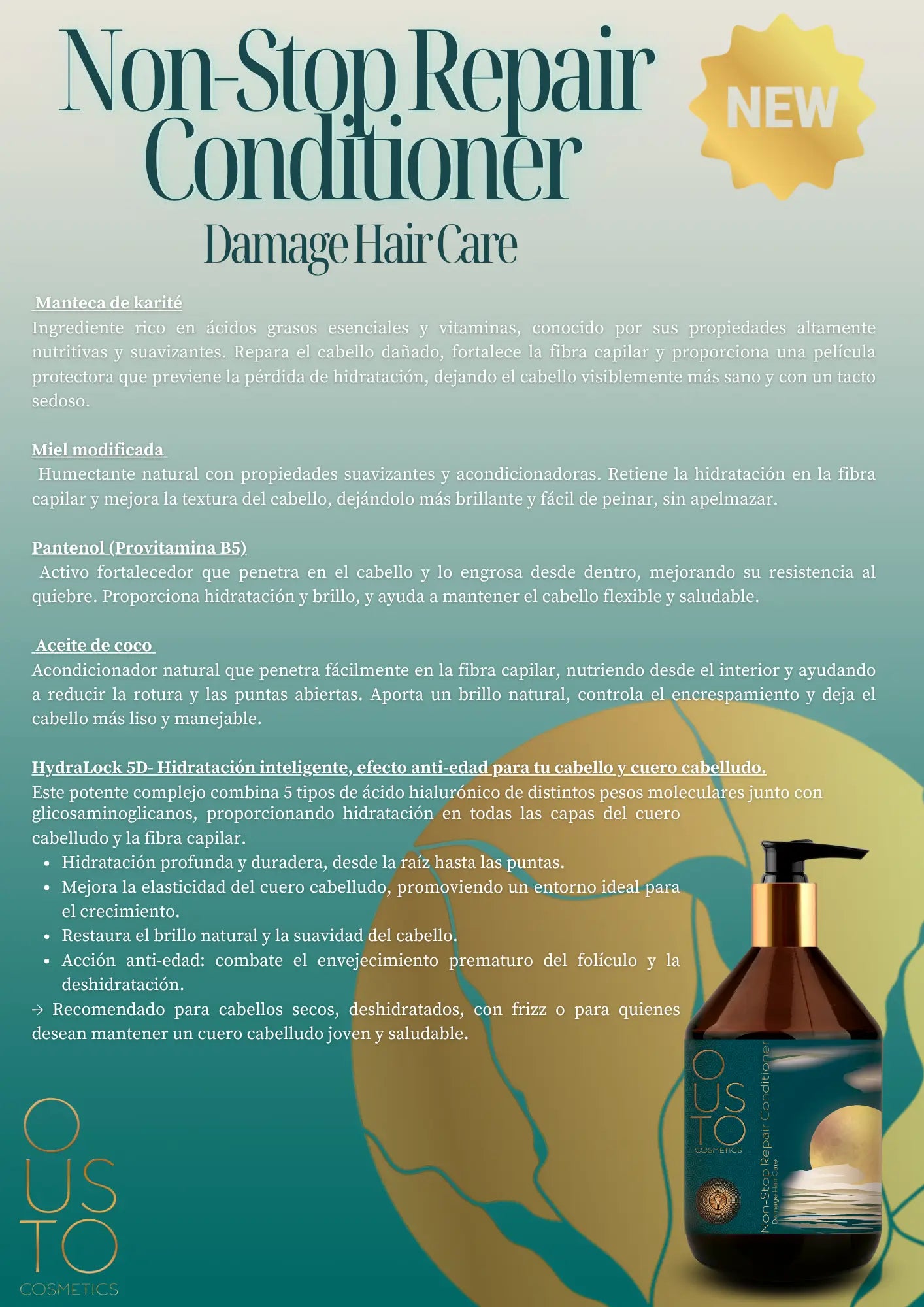 Acondicionador Repair Non Stop. Cabello dañado 250 ml