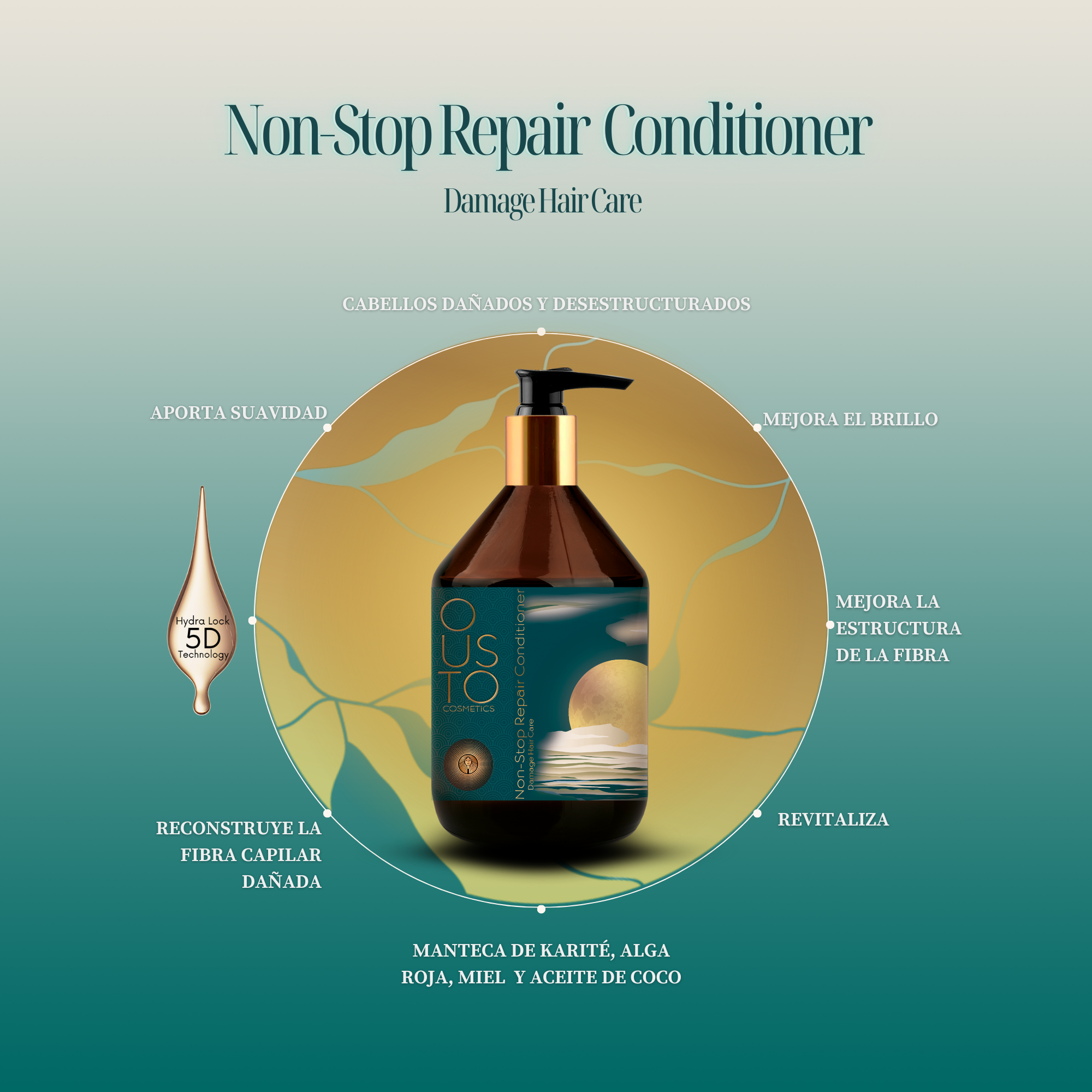 Acondicionador Repair Non Stop. Cabello dañado 250 ml