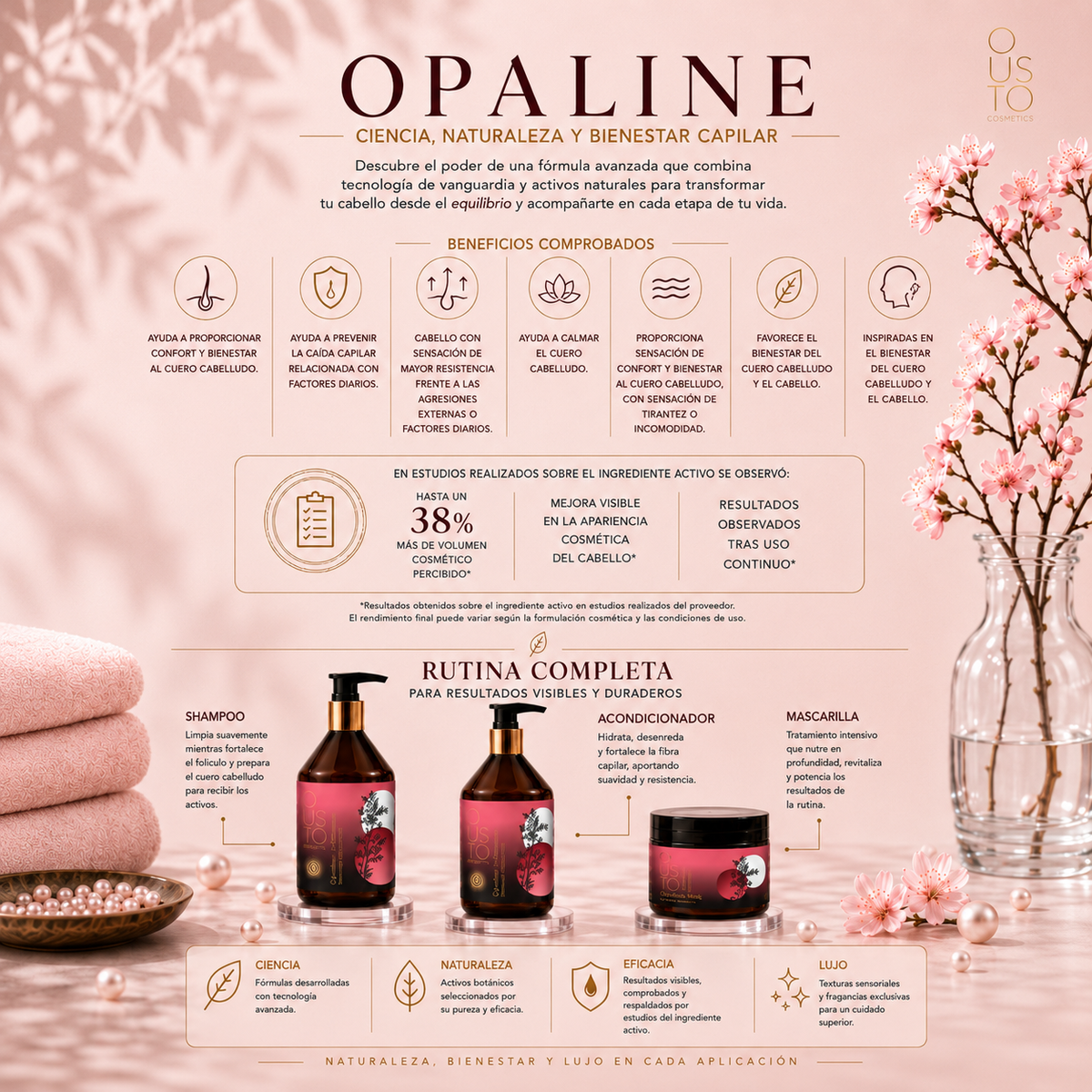 Acondicionador Opaline | Cabello afectado por el estrés 250ml.