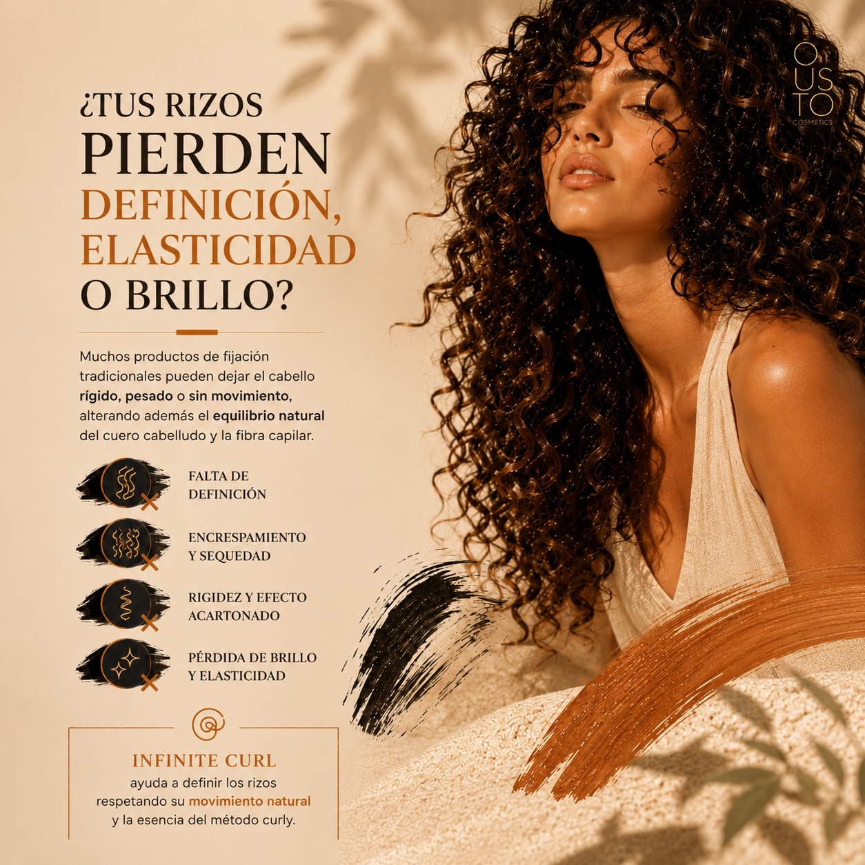 Infinite Curl. Gel fijador y definidor 250ml.