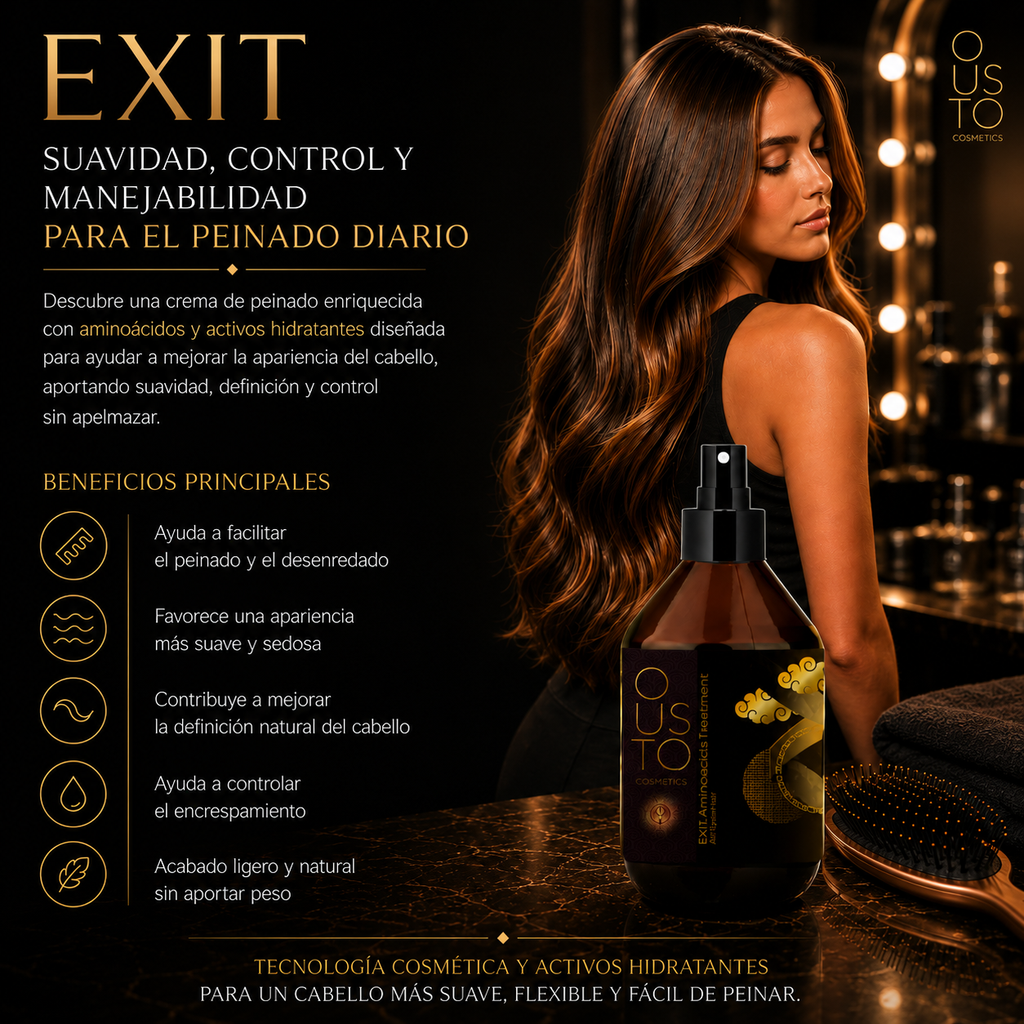 Exit Treatment. Facilitador del peinado 250 ml.