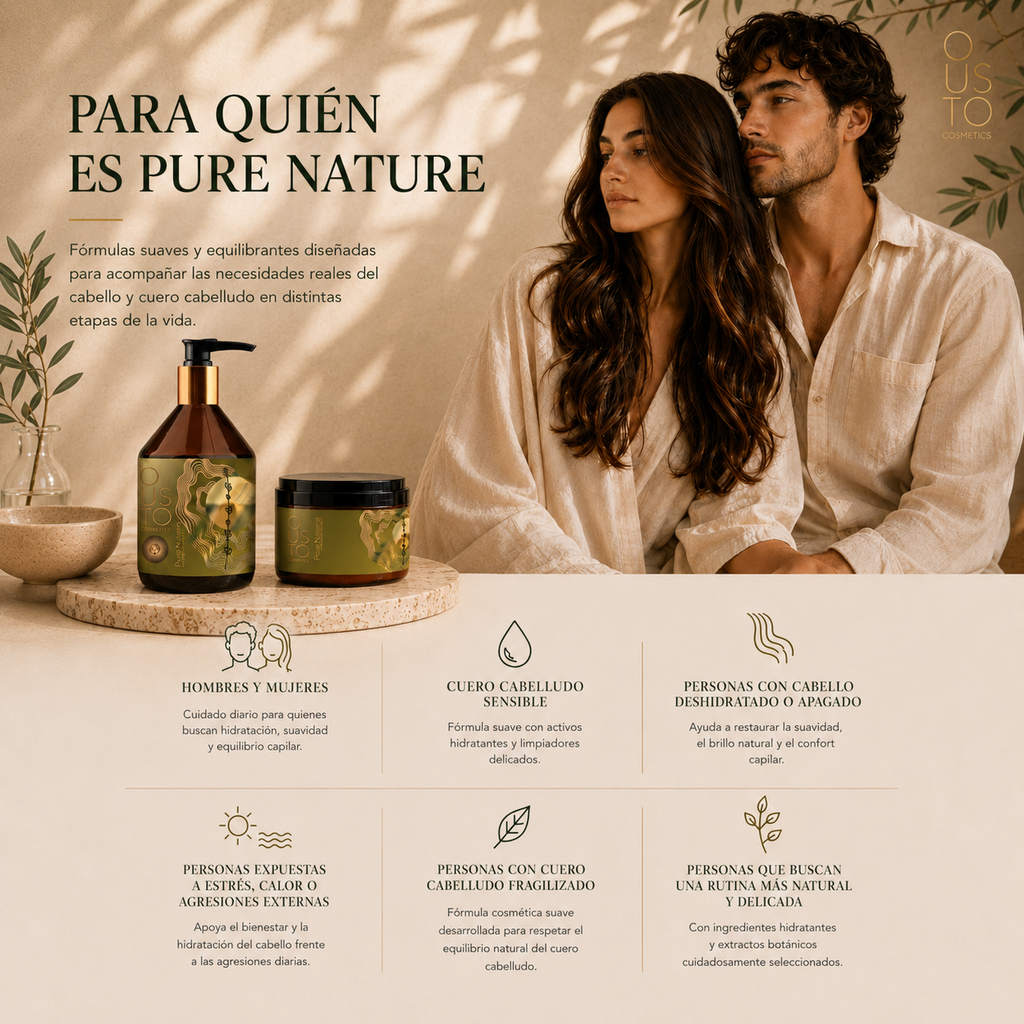 Champú Pure Nature. Natural 250ml.