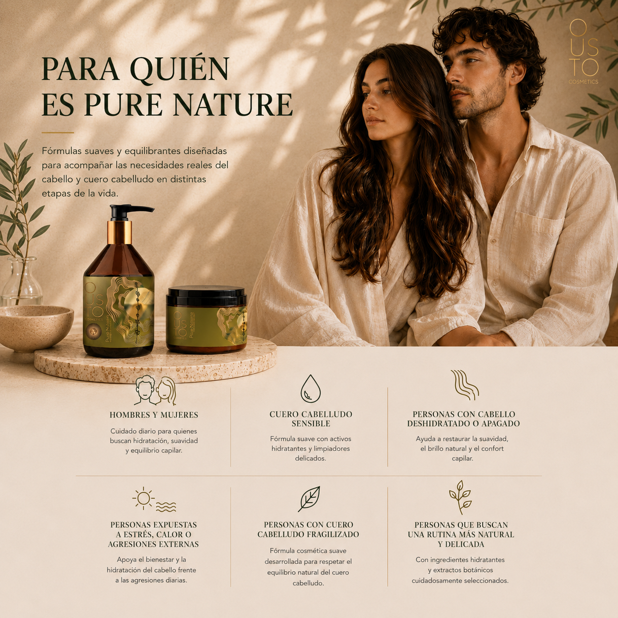 Champú Pure Nature. Natural 250ml.