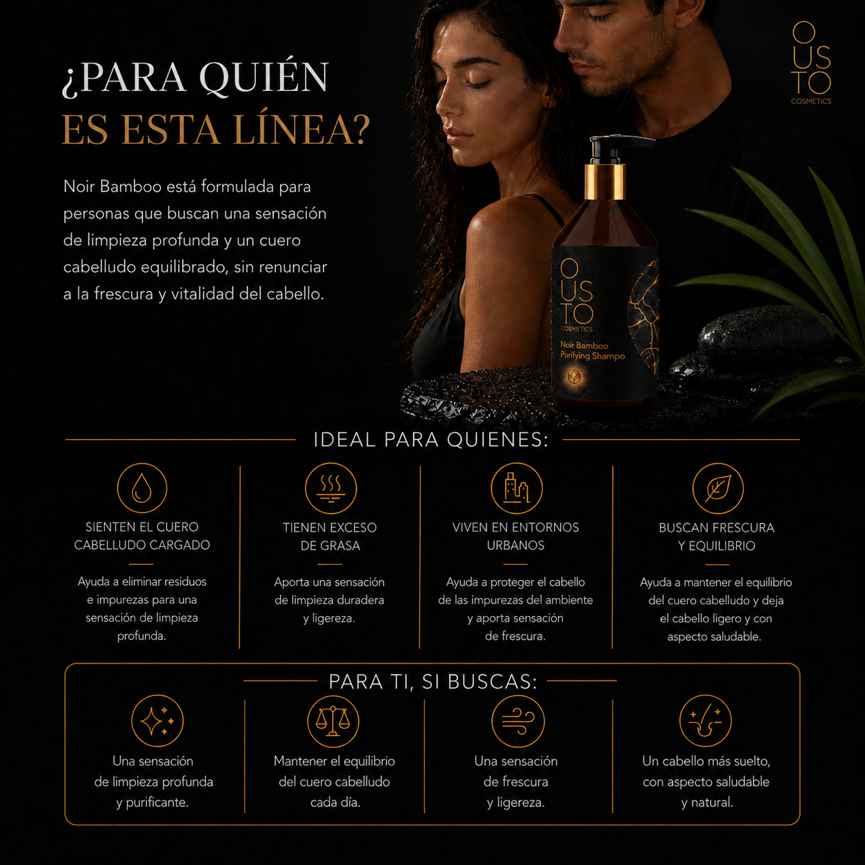 Champú Noir Bamboo. Detox 250ml.