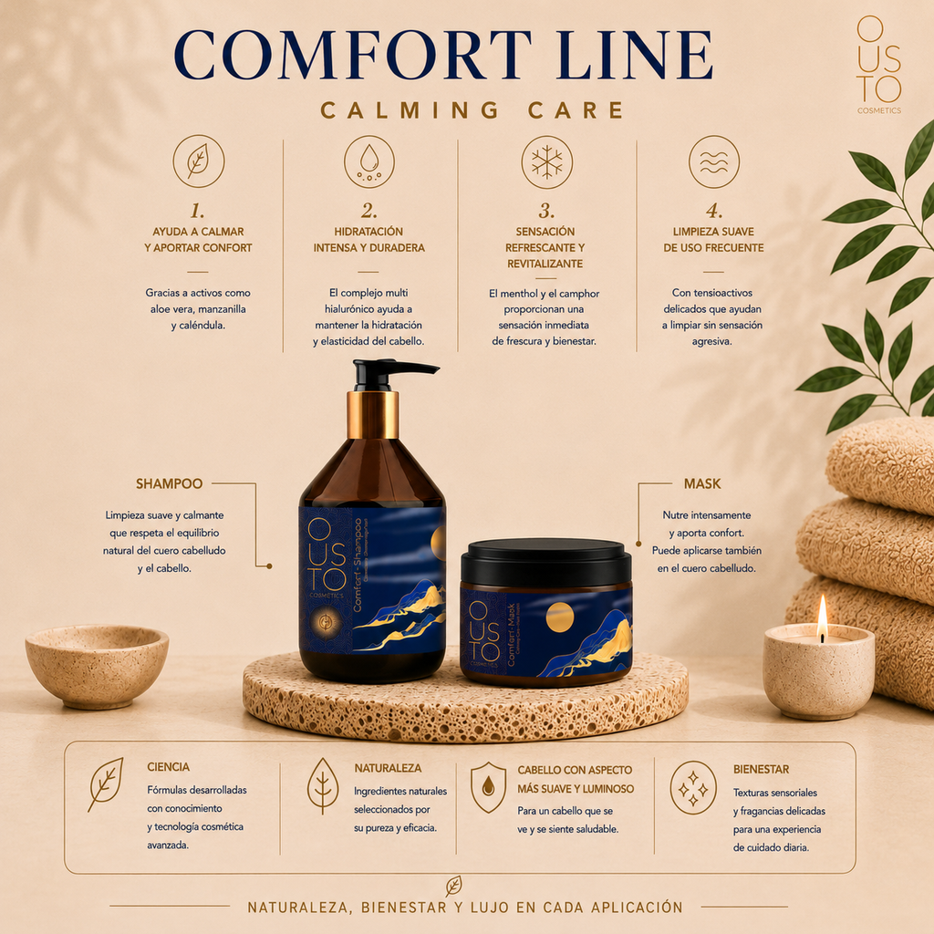 Mascarilla Comfort. Calmante 250ml.