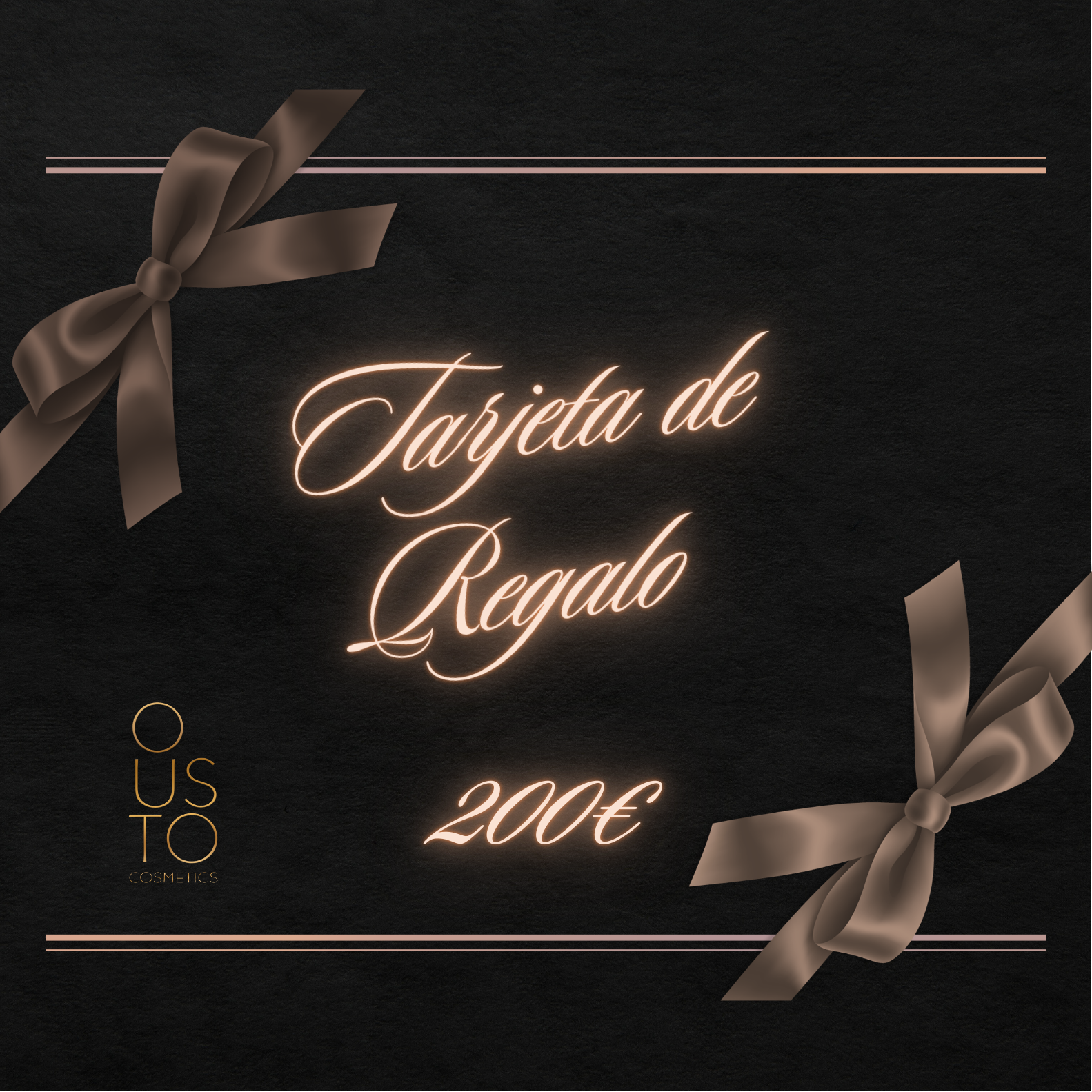 Tarjeta de Regalo Ousto Cosmetics