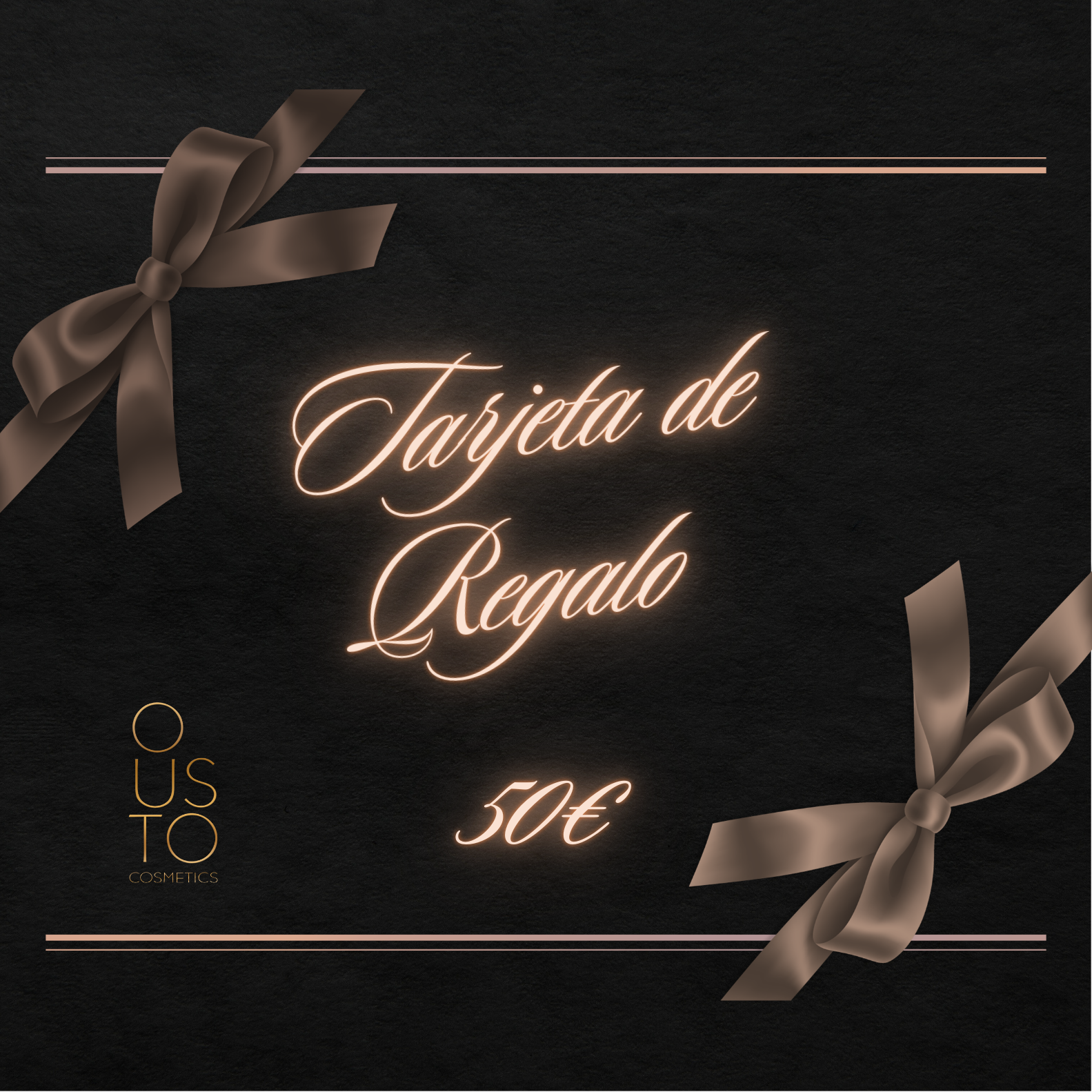 Tarjeta de Regalo Ousto Cosmetics