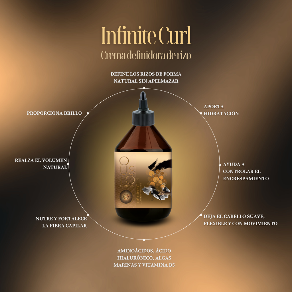 Infinite Curl. Gel fijador y definidor 250ml.